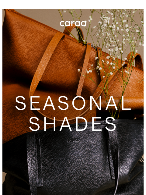caraa newsletter: Your Fall Palette Has Arrived