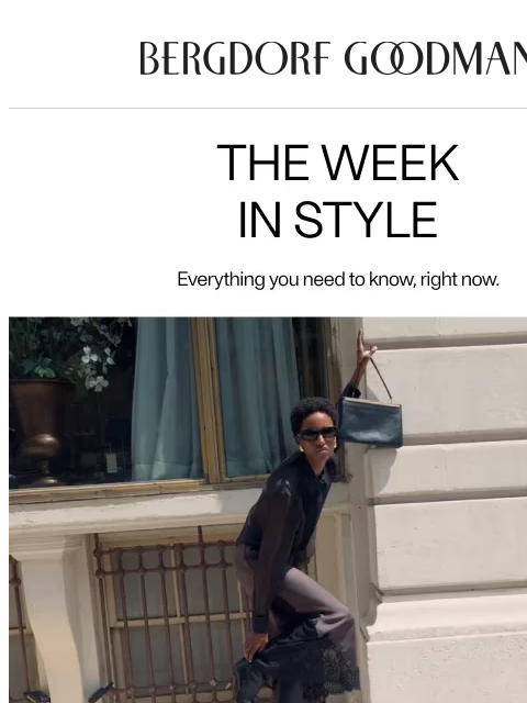bergdorfgoodman newsletter: The Week in Style: The Slip Effect