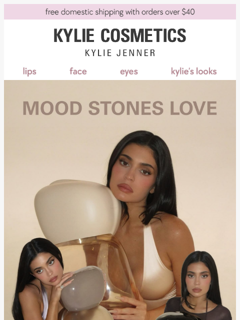 kyliecosmetics newsletter: beauty editor approved 🩶