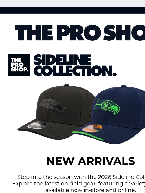 seahawksemail newsletter: New Season, New Pro Shop Gear