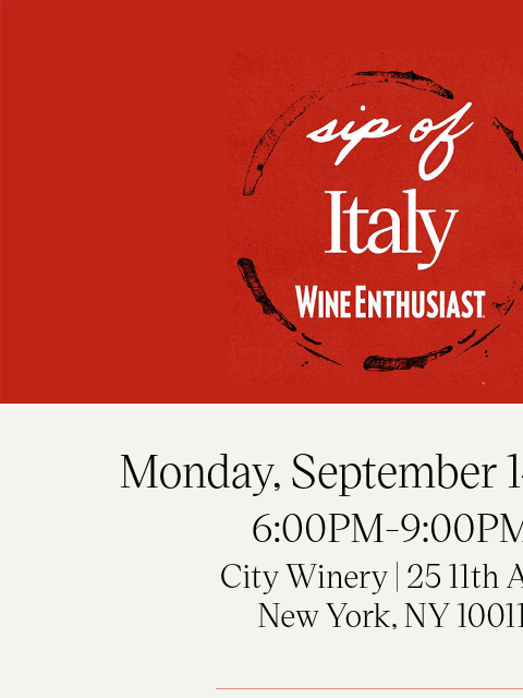 wineenthusiast newsletter: Time Is Running Out to Join Us!