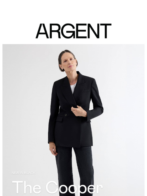 argentwork newsletter: New In Black | The Cooper