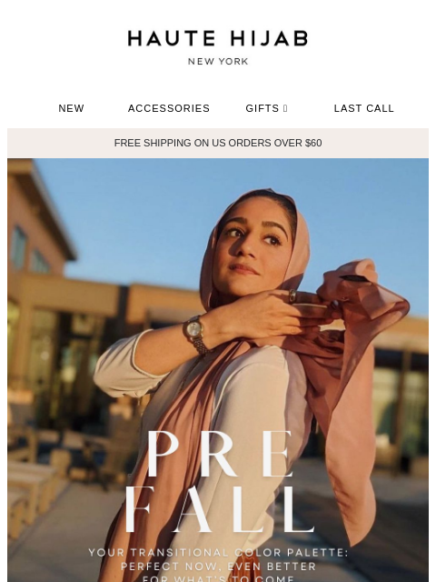 hautehijab newsletter: The seasonal shift starts here 🌻