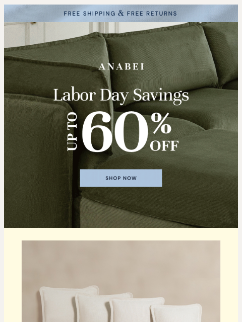 anabei newsletter: No Plans? Perfect.