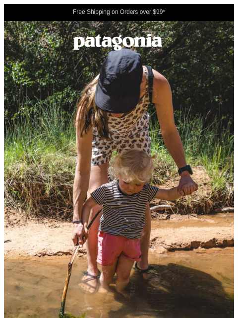 patagonia newsletter: Clothes that aren't giving up on summer