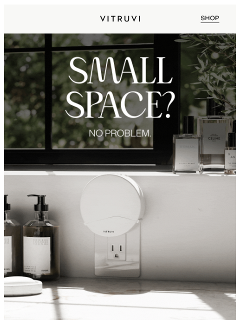 vitruvi newsletter: Save 25% On This Dorm Room Hack 🌬️