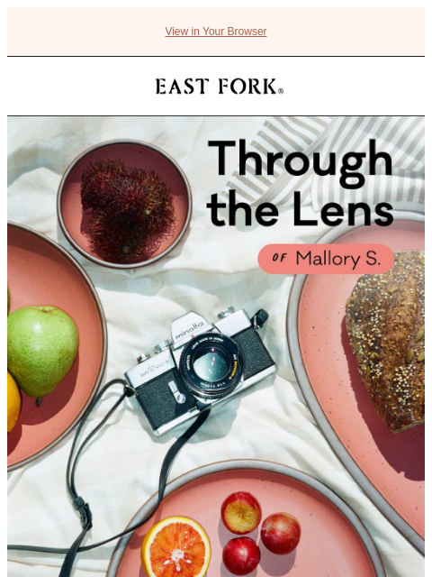 eastfork newsletter: "But I always find myself coming back to pink."