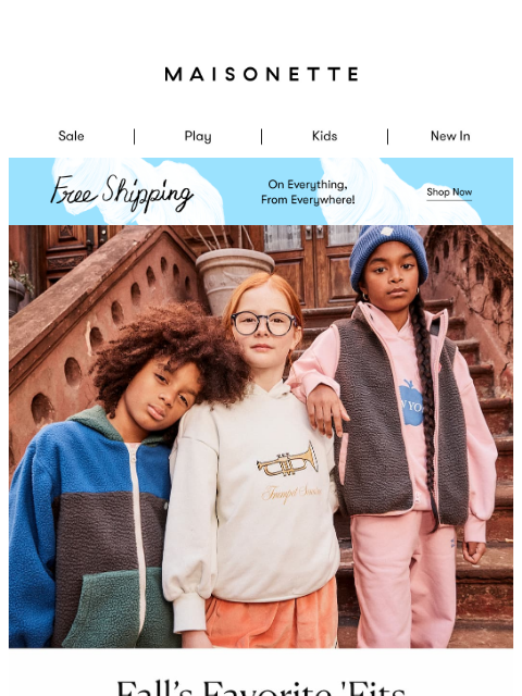 maisonette newsletter: Outfits That Make the Grade