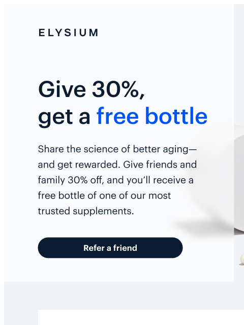 elysiumhealth newsletter: Longevity is better together—here’s 30% off for a ...
