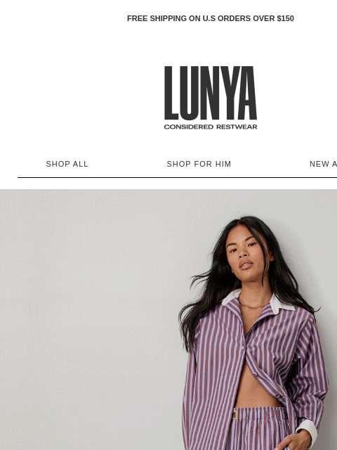 lunya newsletter: WORK FROM HOME