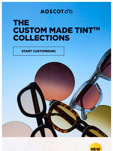 moscot newsletter: Classic Styles, Modern Colors