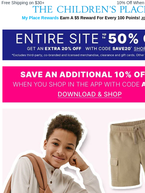 childrensplace newsletter: Now Trending: The *NEW* Neutrals