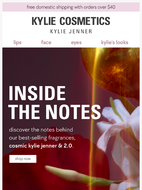 kyliecosmetics newsletter: a scent story 💫