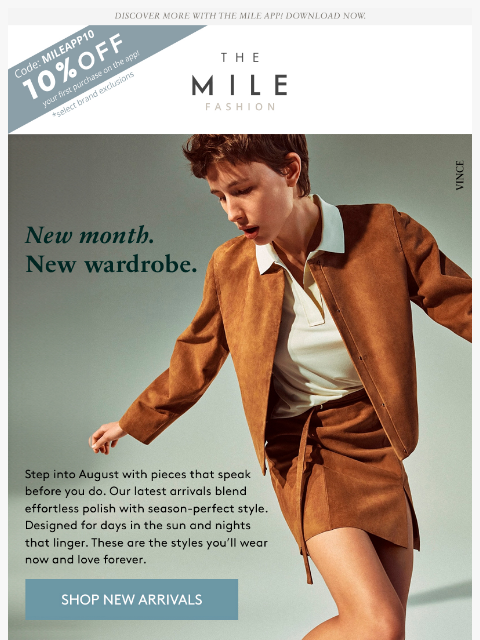 orchardmile newsletter: ✨August’s Freshest Fits Just Dropped