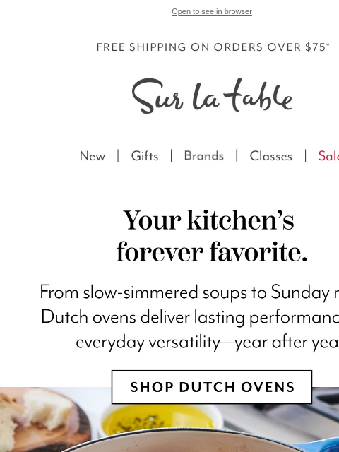 surlatable newsletter: Soup Season Is Here! 🍲
