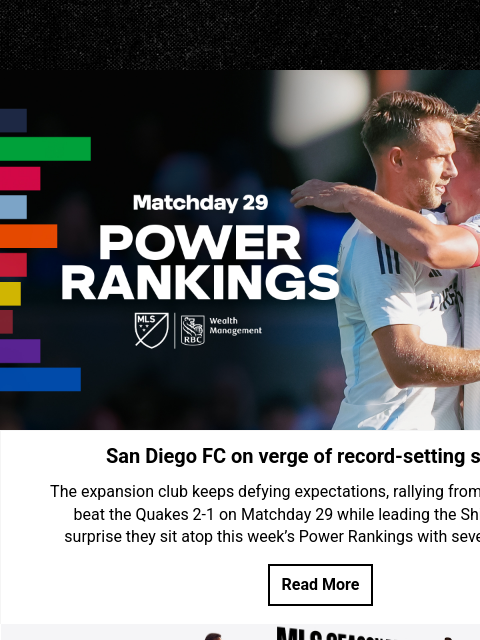 mlssoccer newsletter: San Diego FC continue to impress and Thomas Müller...