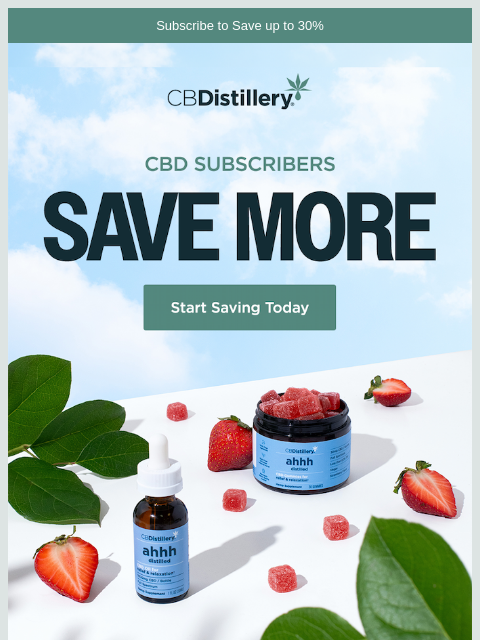 thecbdistillery newsletter: What’s the opposite of shrinkflation?