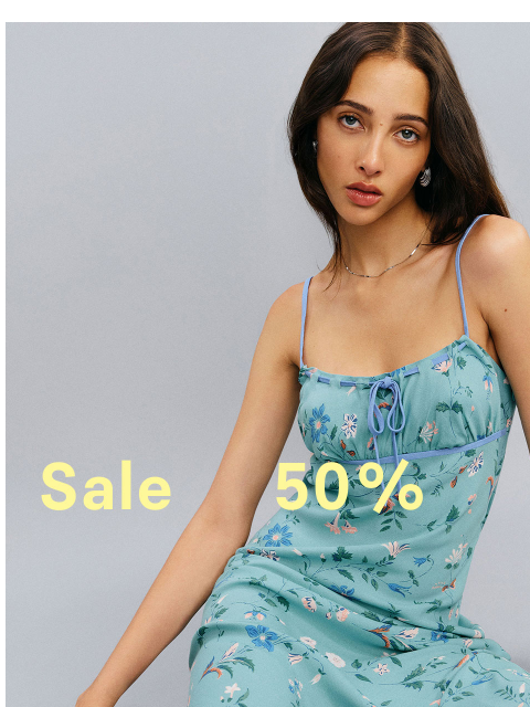 thereformation newsletter: EVEN MORE SALE