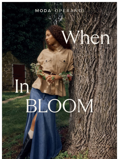 modaoperandi newsletter: What’s a fashion girl doing on a farm?