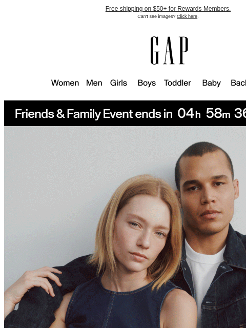 gap newsletter: Final call: 40% off everything + bonus 10% with co...