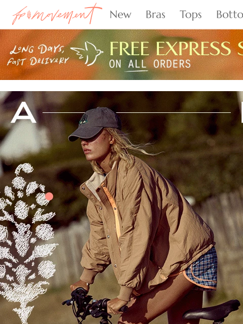 freepeople newsletter: It’s BACK: The Field Tripper Jacket 🍂