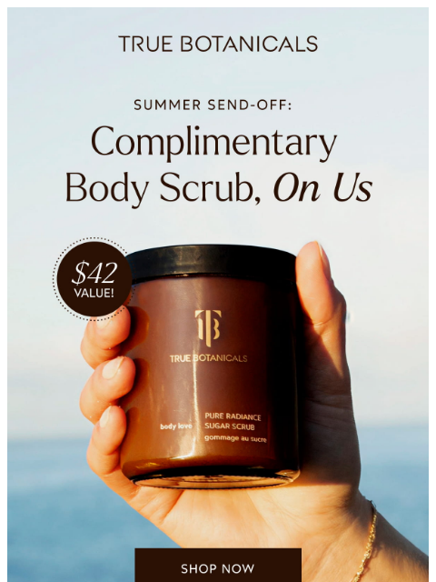 truebotanicals newsletter: A Gift From Us