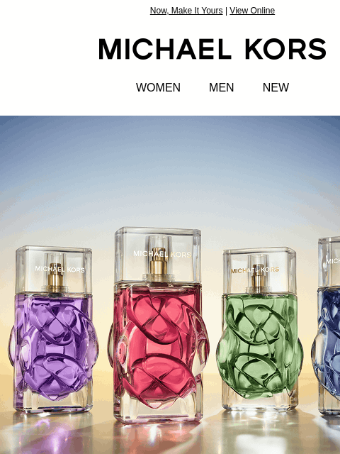 michaelkorsmail newsletter: You Found Your Perfect Scent