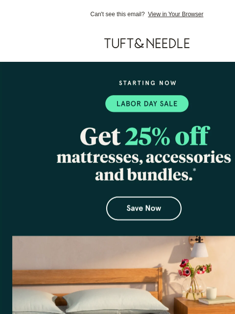 tuftandneedle newsletter: The Summer Sale You Wanted