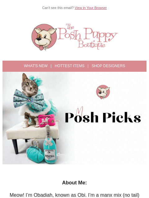 poshpuppyboutique newsletter: ⭐ Posh Picks Are Here - Shop Before They’re Gone!