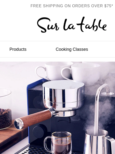 surlatable newsletter: Fellow: New essentials for coffee enthusiasts.