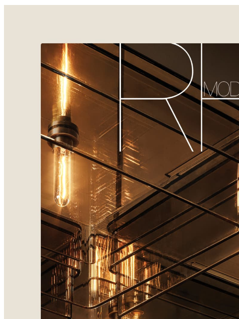 rh newsletter: Discover Our New Collections. The RH Modern Source...