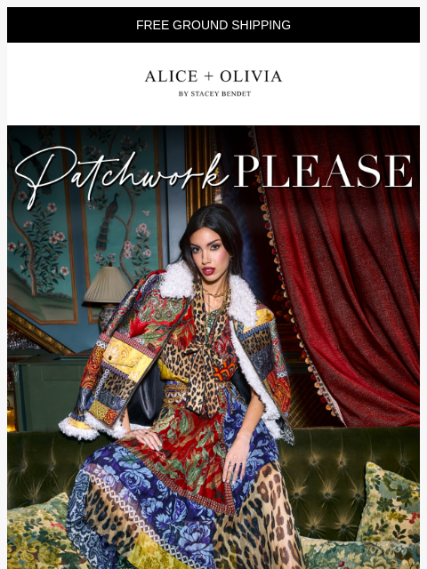aliceandolivia newsletter: The Patchwork Edit
