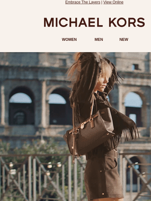 michaelkorsmail newsletter: Fall Fashion Is Finally Here