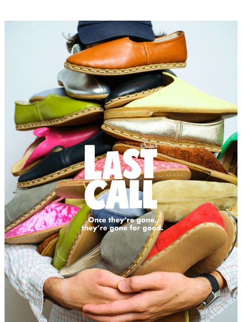 sabah newsletter: Last Call is Live 🍭 Low Stock, Lower Prices 🤠
