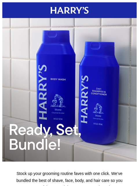 harrys newsletter: An easy way to stock and save