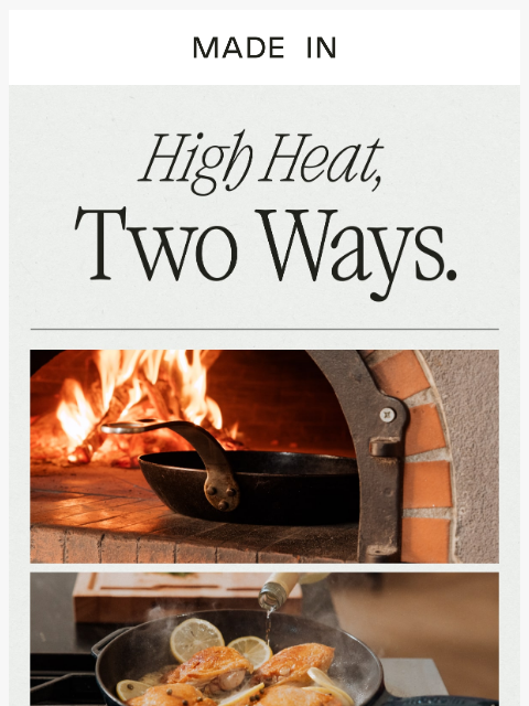 madeincookware newsletter: Carbon Steel vs. Cast Iron