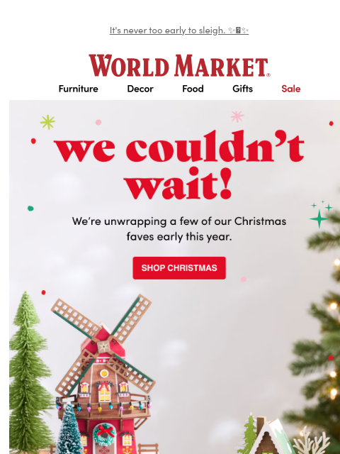 emailworldmarket newsletter: 🎄Your Merry Era is about to begin.