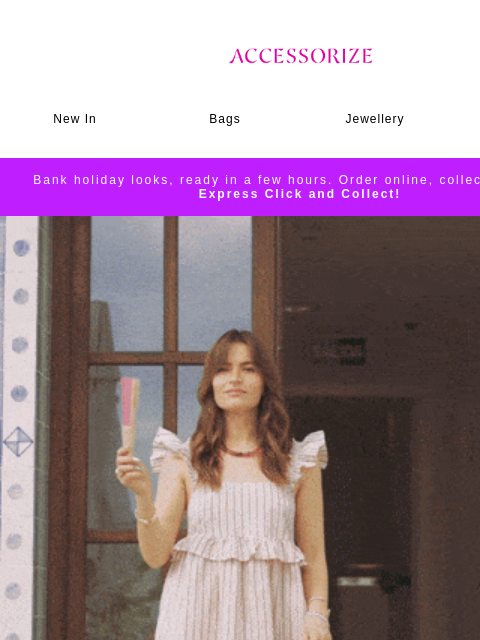 accessorize newsletter: New arrivals for the last of summer 🌅✨