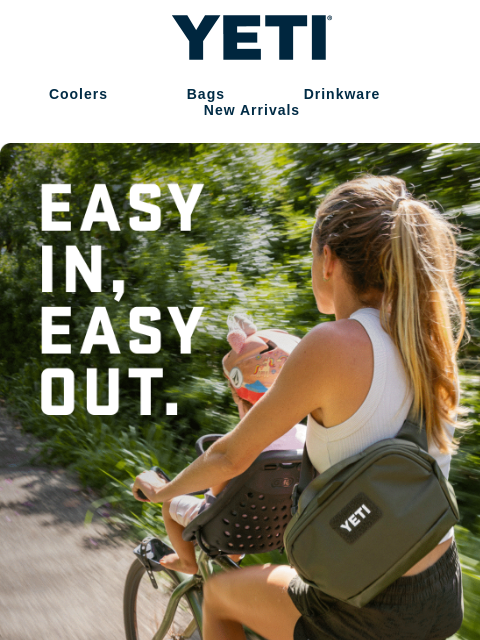 yeti newsletter: NEW: The Quick Access Ranchero™ Crossbody Bag