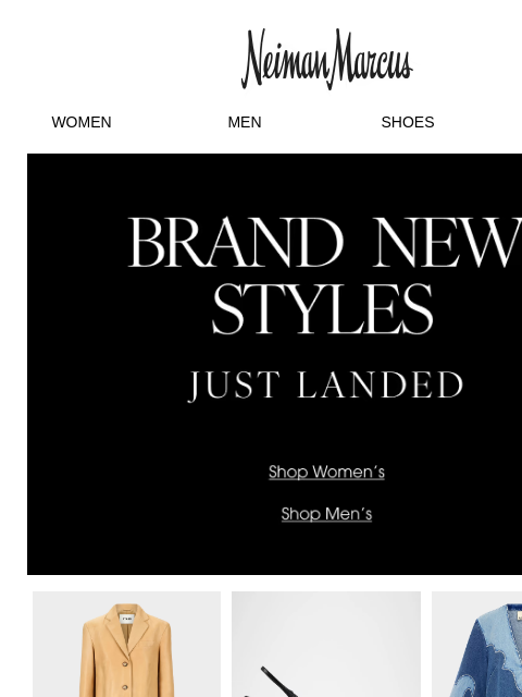 neimanmarcus newsletter: Pre-fall’s forecast: 1,000+ new arrivals