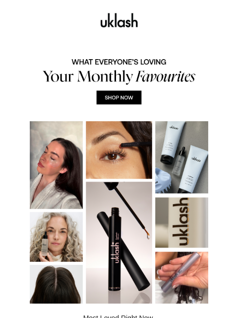 uklash newsletter: Don’t get left behind, are these in your routine y...