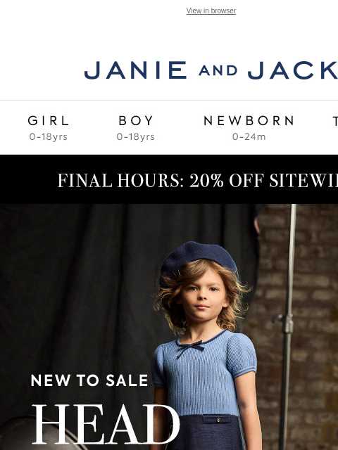 And see what's new to sale. View in browser Stores Janie and Jack Girl Boy Newborn Tween Janie and Jack Girl Boy Newborn Tween Girl Boy Newborn Girl Newborn Boy Accessories Sale Gift Services Refer