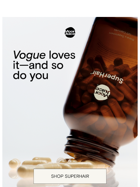 moonjuice newsletter: “it’s easy to say this product works.”