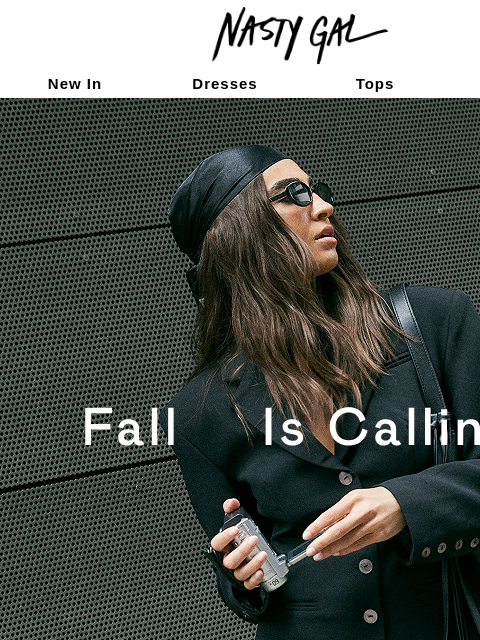 nastygal newsletter: Fall is calling… 📞 🍁