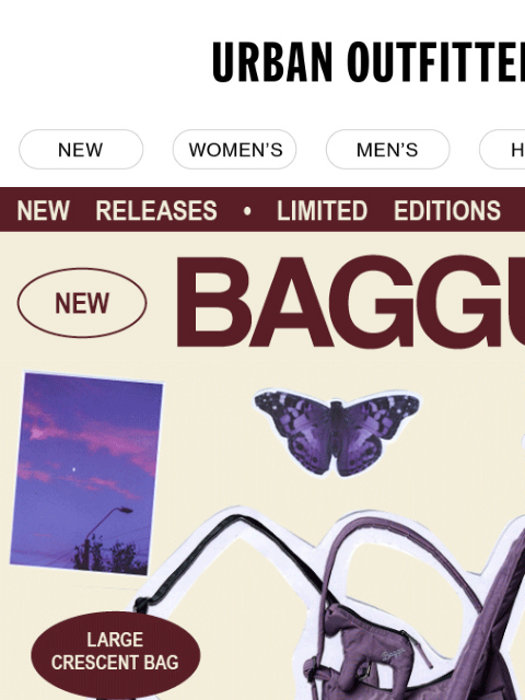 urbanoutfitters newsletter: outlook good: new BAGGU exclusives 🎱