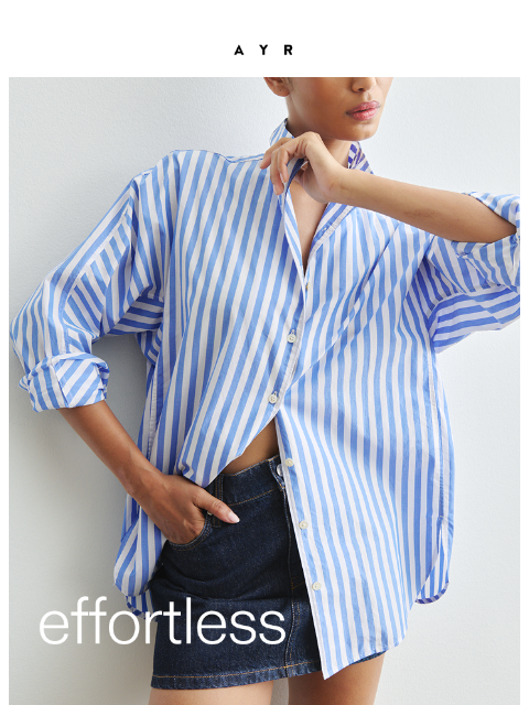 ayr newsletter: this shirt’s a must