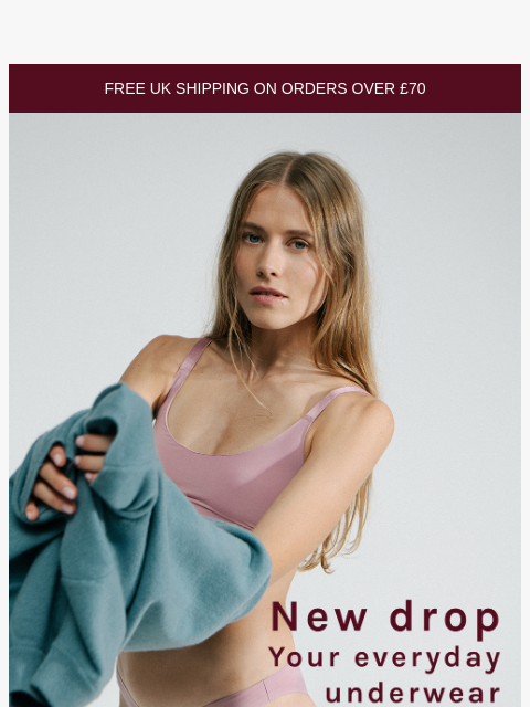 heist-studios newsletter: NEW IN: Smooth underwear