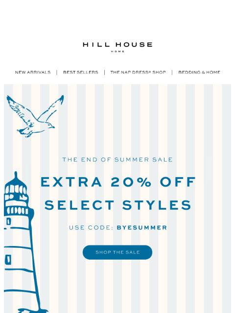 hillhousehome newsletter: 20% Off Starts NOW ❤️