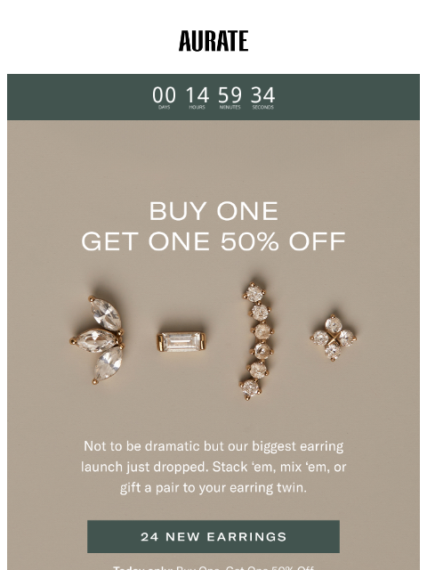 auratenewyork newsletter: BIGGEST EARRING DROP