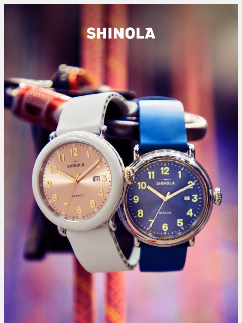shinola newsletter: Take Time to New Heights
